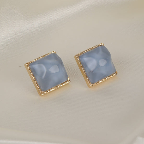 Blue Stone Earring